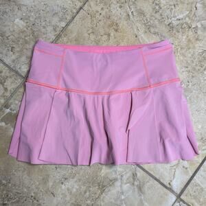 Lululemon Hit Your Stride Skirt Pink Athletic Running Skort Size 6